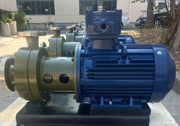 -上海巧旭高温磁力泵：破解化工反应釜热媒输送难题